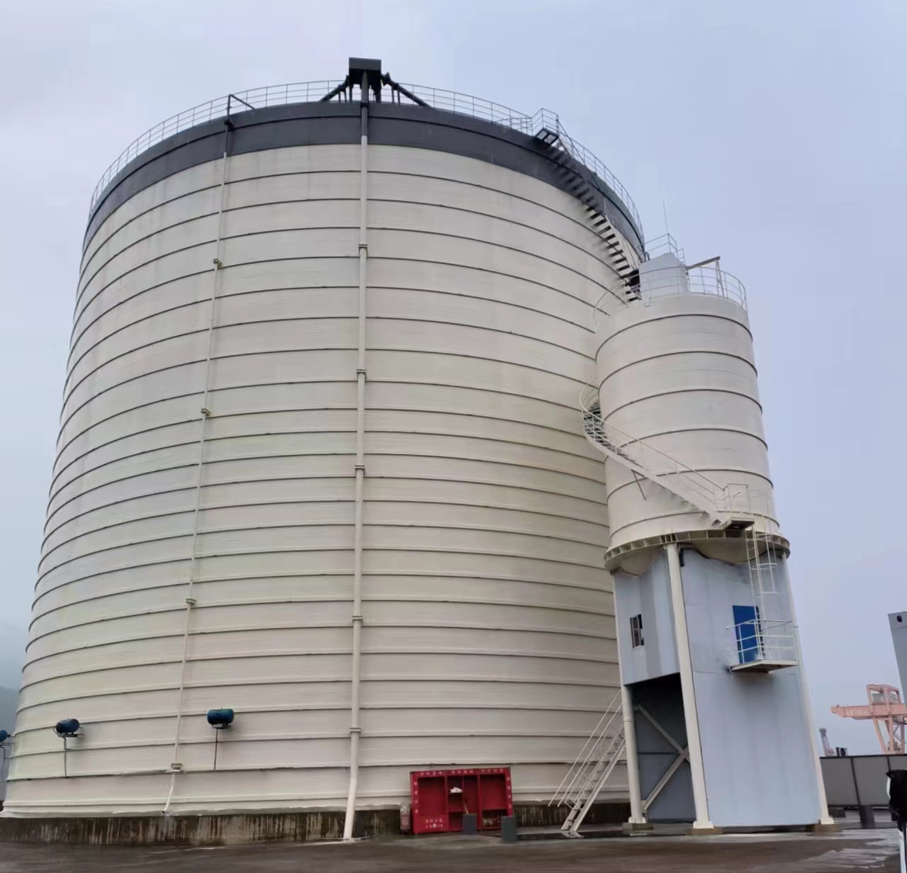 连城10万吨水泥钢板库