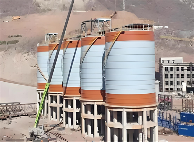 连城高架钢板仓